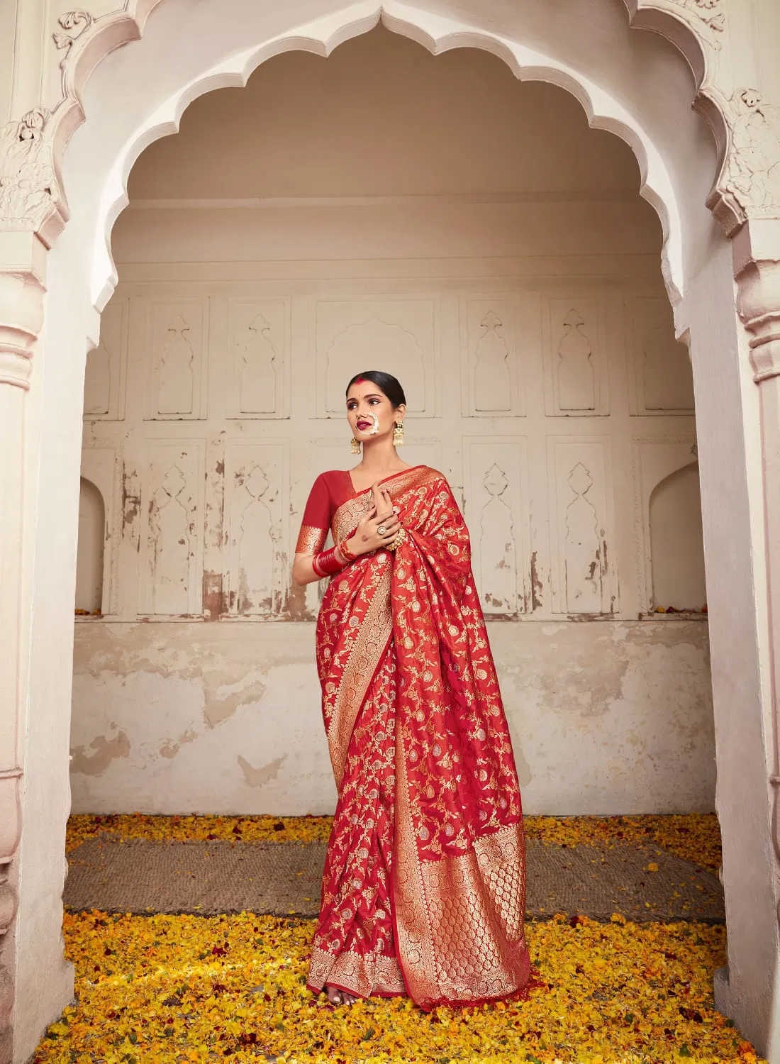 Rajpath Aadrika New Designer Heavy Festive Wear Pure Dola Silk Saree Collection 
